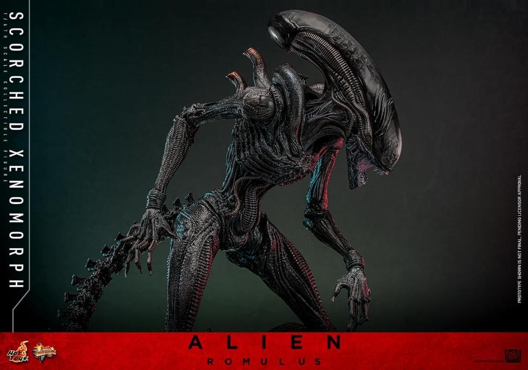 ムービー・マスターピース エイリアン:ロムルス スコーチド・ゼノモーフ 1/6