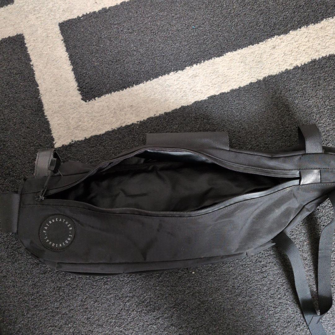 FAIRWEATHER frame bag ブラック bluelug