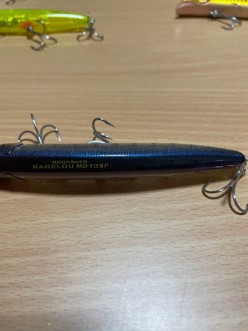 ミノー ルアー メガバス カゲロウ MD 125F 5個セット