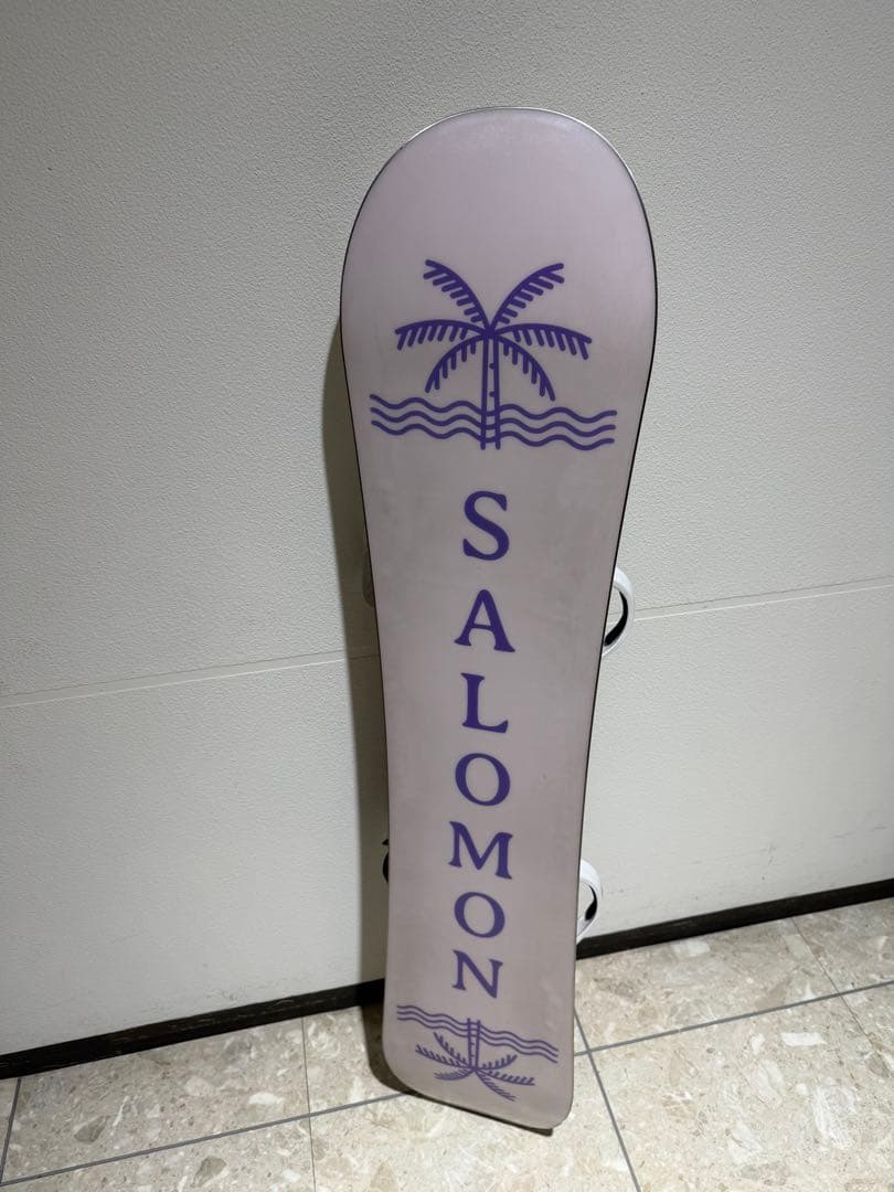 【美品】SALOMONサロモンスノーボード LOTUS　LTD　135セット