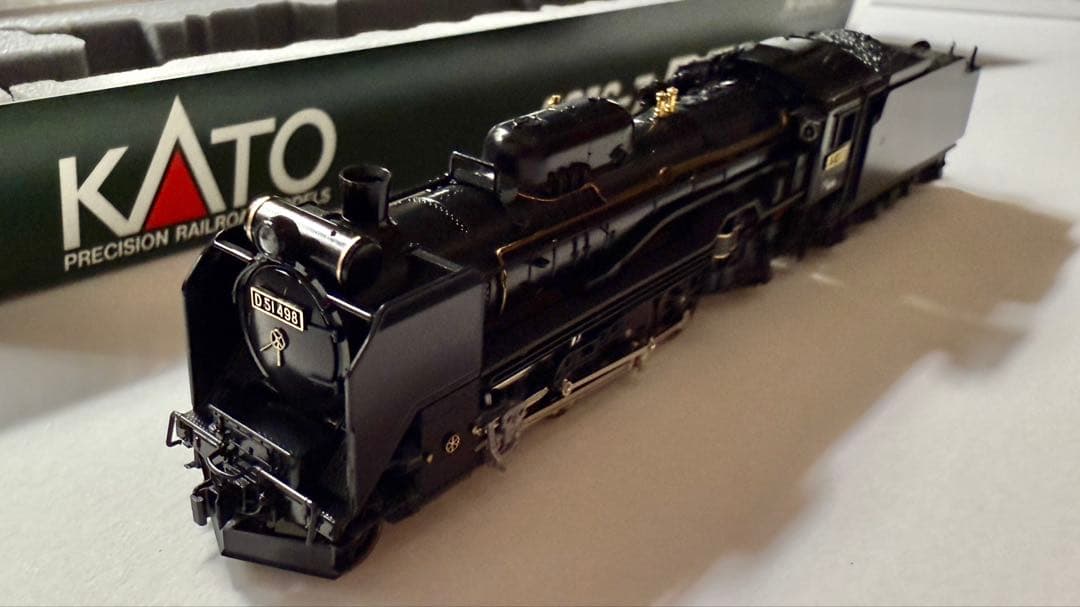 ゆーたKATO D51498 蒸気機関車 品番:2016-7