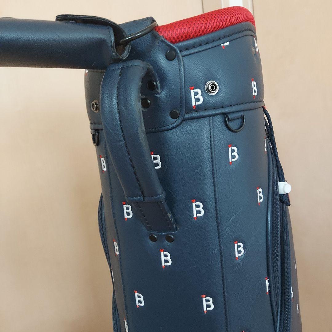 BEAMS GOLF ビームス キャディバッグ ネイビー ★ヘッドカバー付き