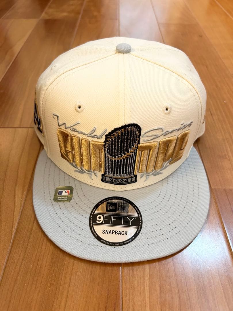 ドジャース ニューエラ9FIFTY キャップ 優勝パレード選手着用モデル