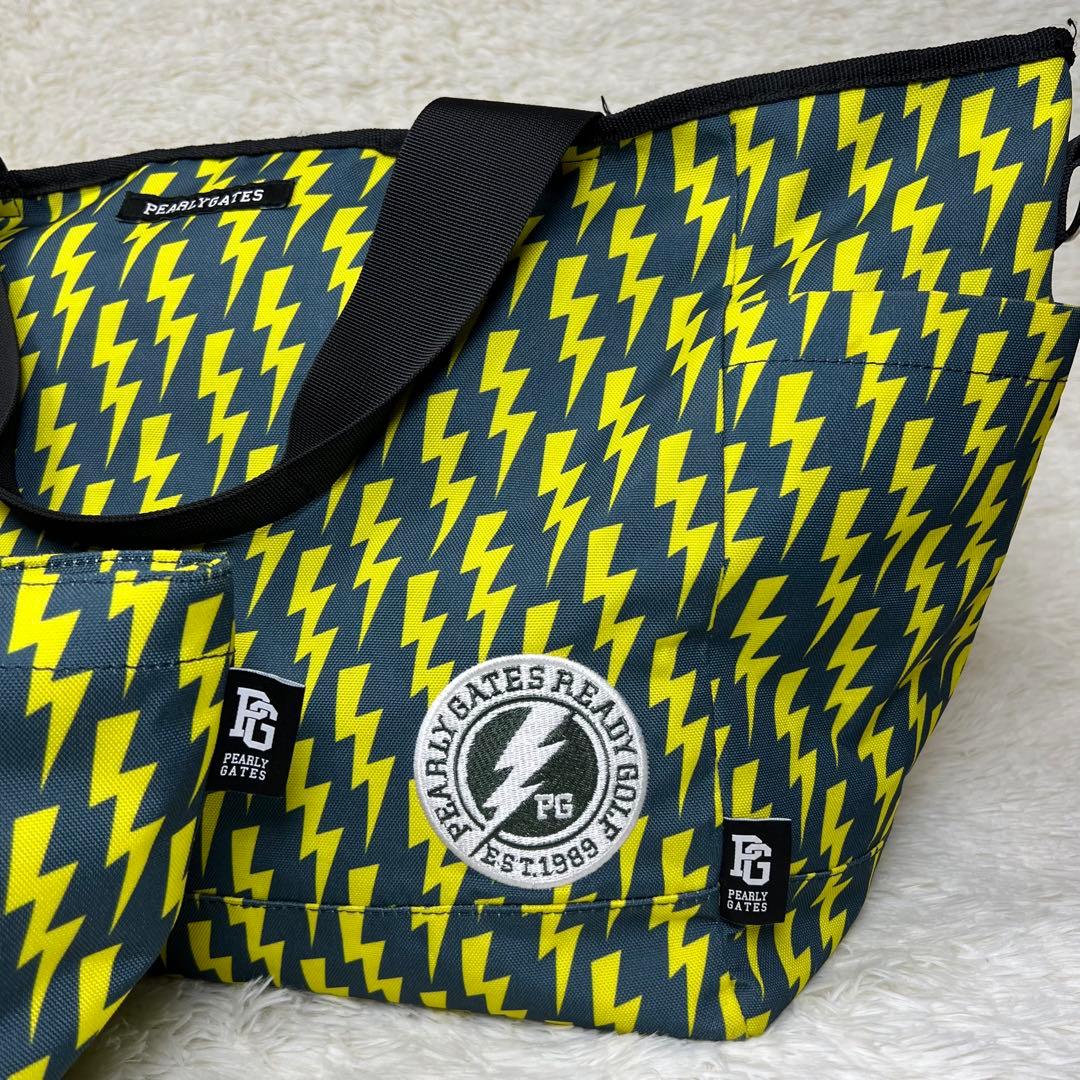 パーリーゲイツ トートバッグ カートバッグ セット イナズマ 総柄 ボストン