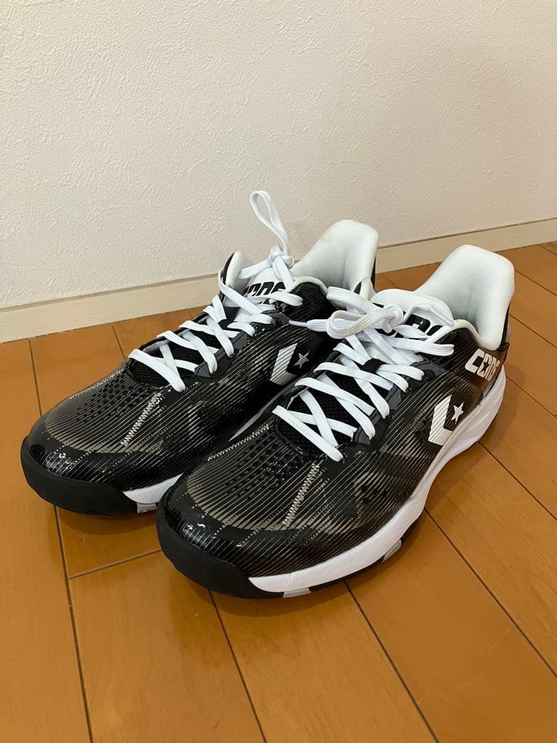 converse アクセレレーター LOW 29cm 2足セット（黒・白赤）