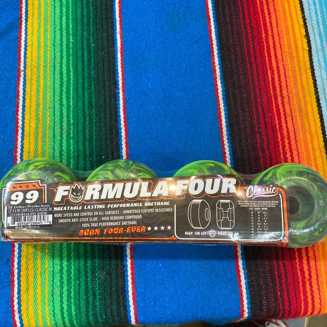 SPITFIRE FORMULA FOUR 99D ウィール58mm