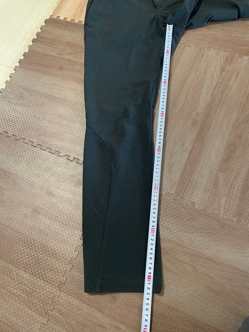 RLX ゴルフ 裏起毛ストレッチゴルフパンツ 30 ブラック 春秋冬用