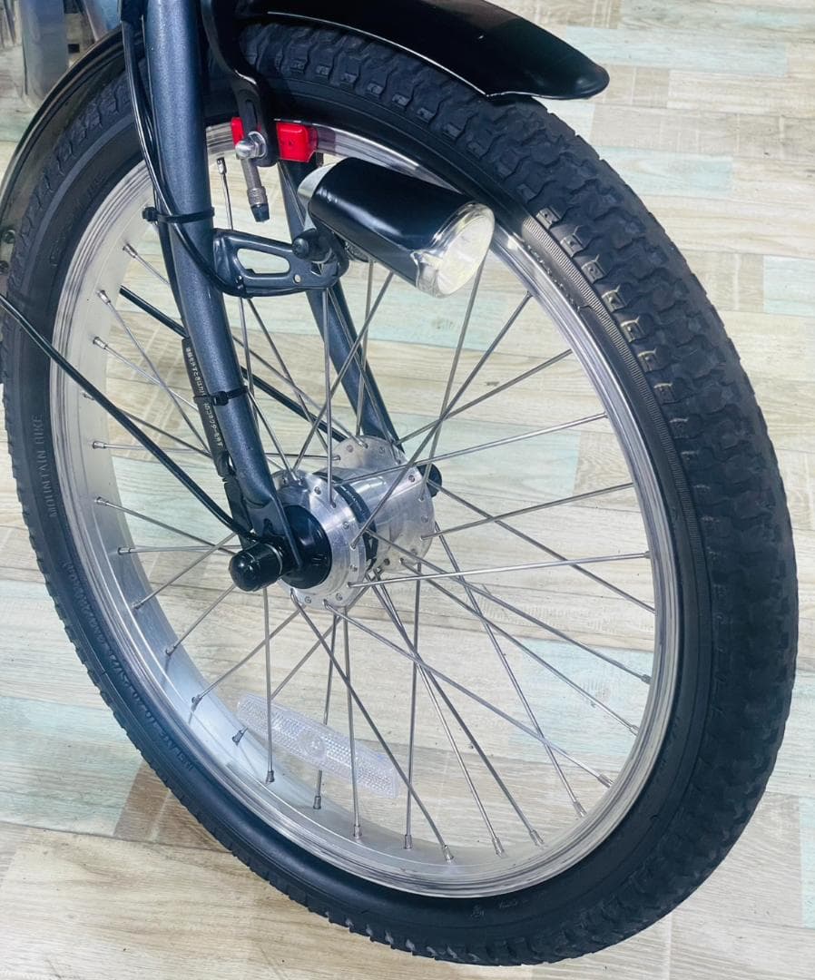 グレー系 パナソニック 子供乗せ電動アシスト自転車H3390