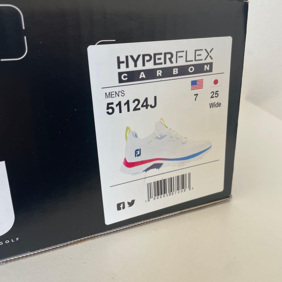 ⭐️新品未使用 フットジョイ FJ HYPER FLEX カーボン 25cm⭐️