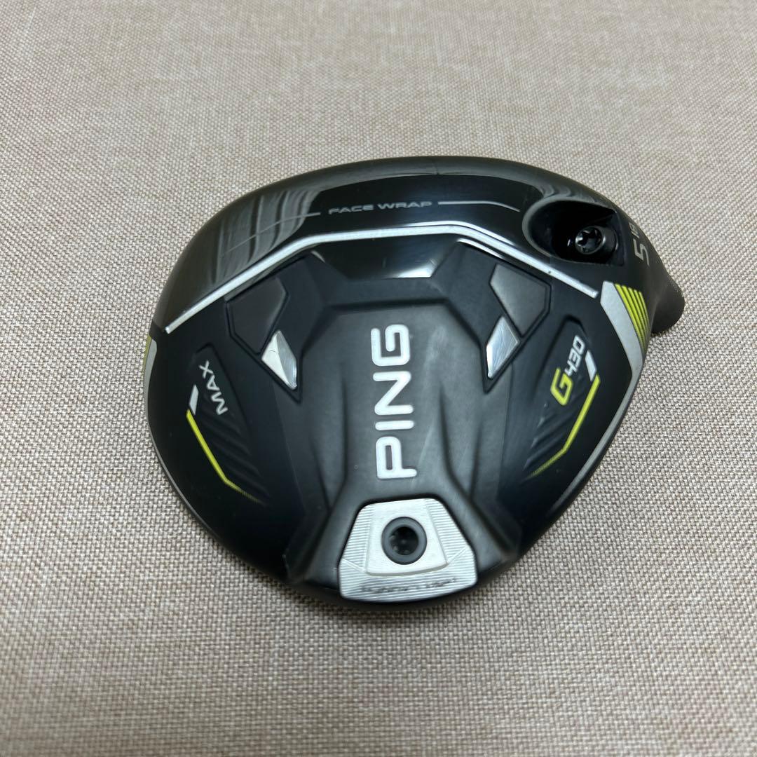 ピン G430 MAX HL フェアウェイウッド5番 ヘッド ヘッドカバー付き