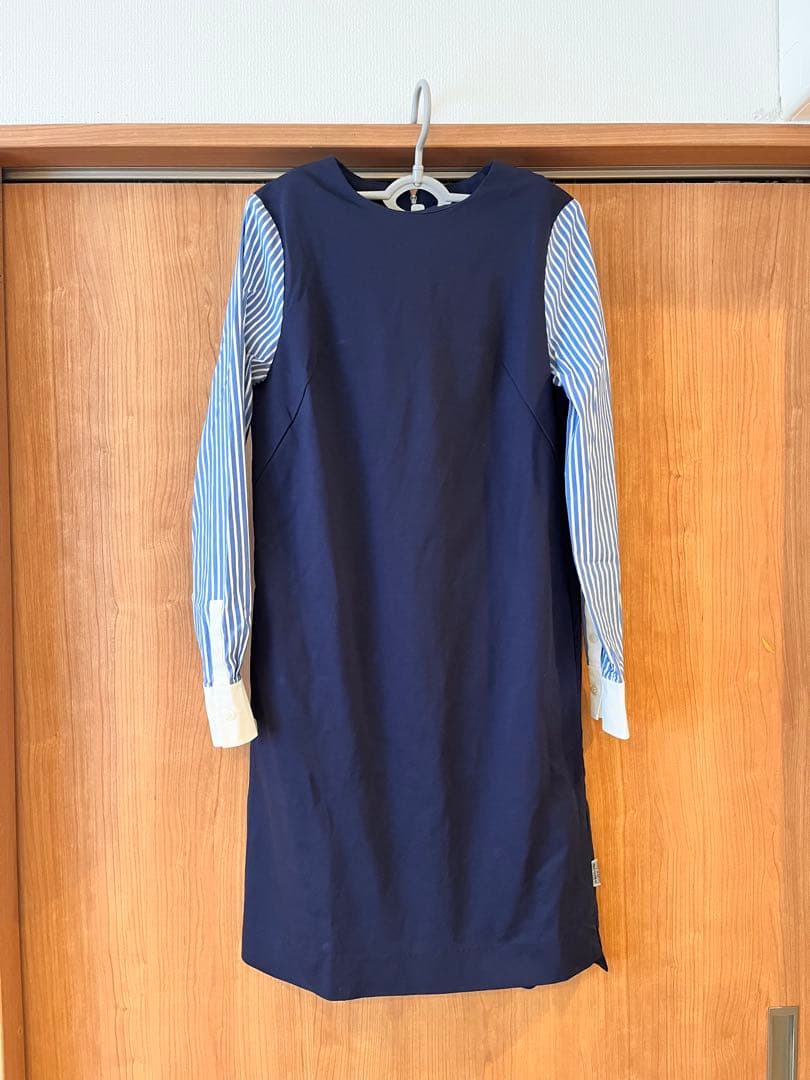 LANVIN SPORT ネイビー ワンピース 38