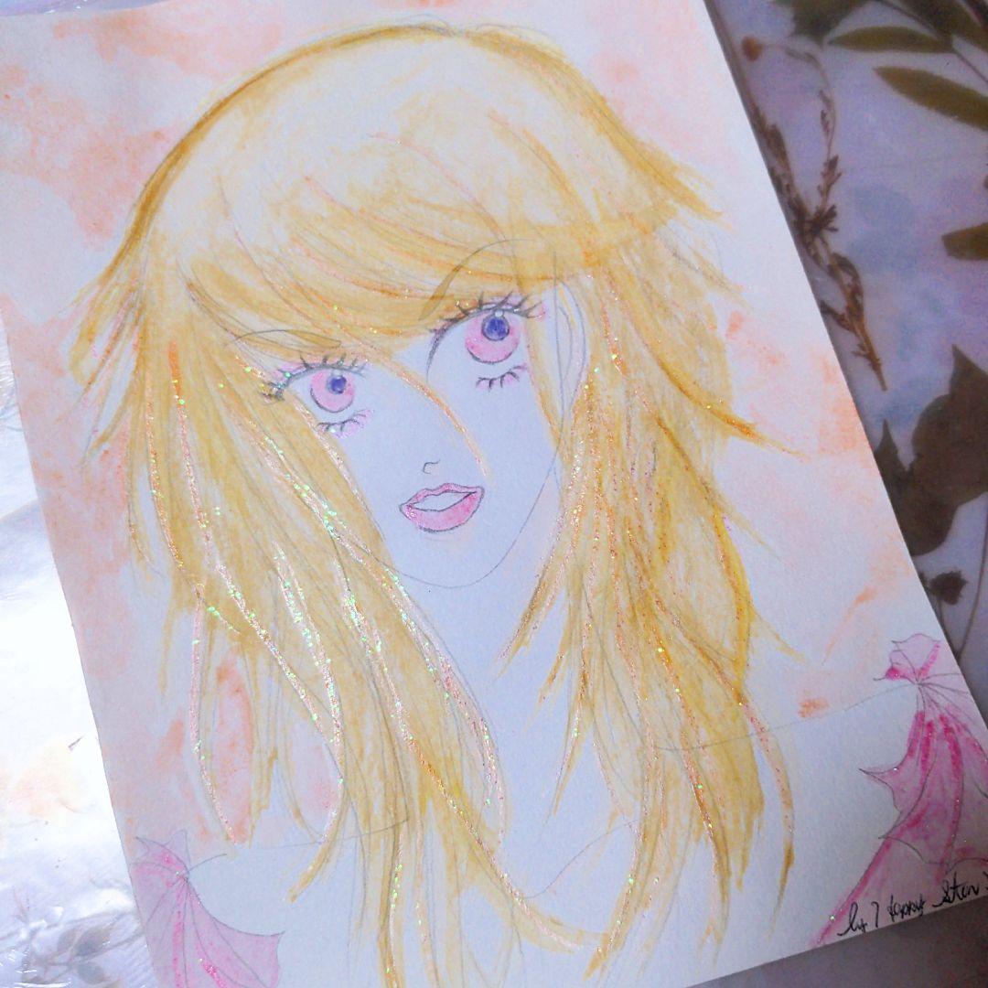 ❤超美人★手書き美人イラスト(220607)★配送無料