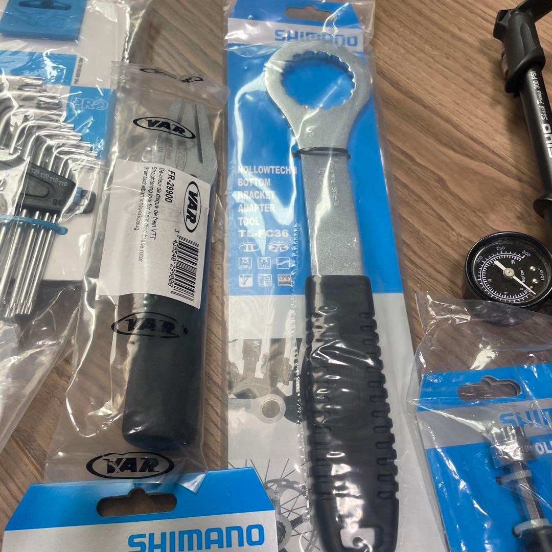 マ*ー様 シマノ　工具セット　MTB メンテナンス　　まとめ売り　bb工具