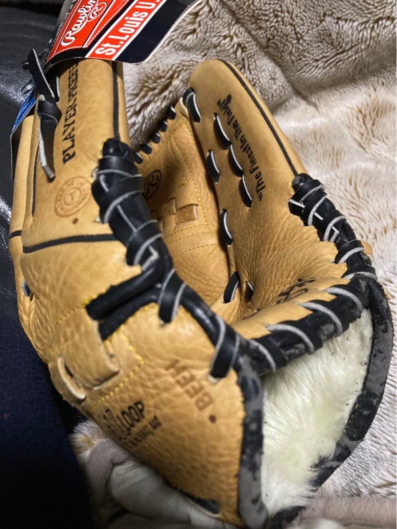 【難あり】Rawlings 軟式グローブ 左投用