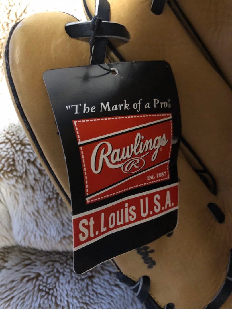 【難あり】Rawlings 軟式グローブ 左投用