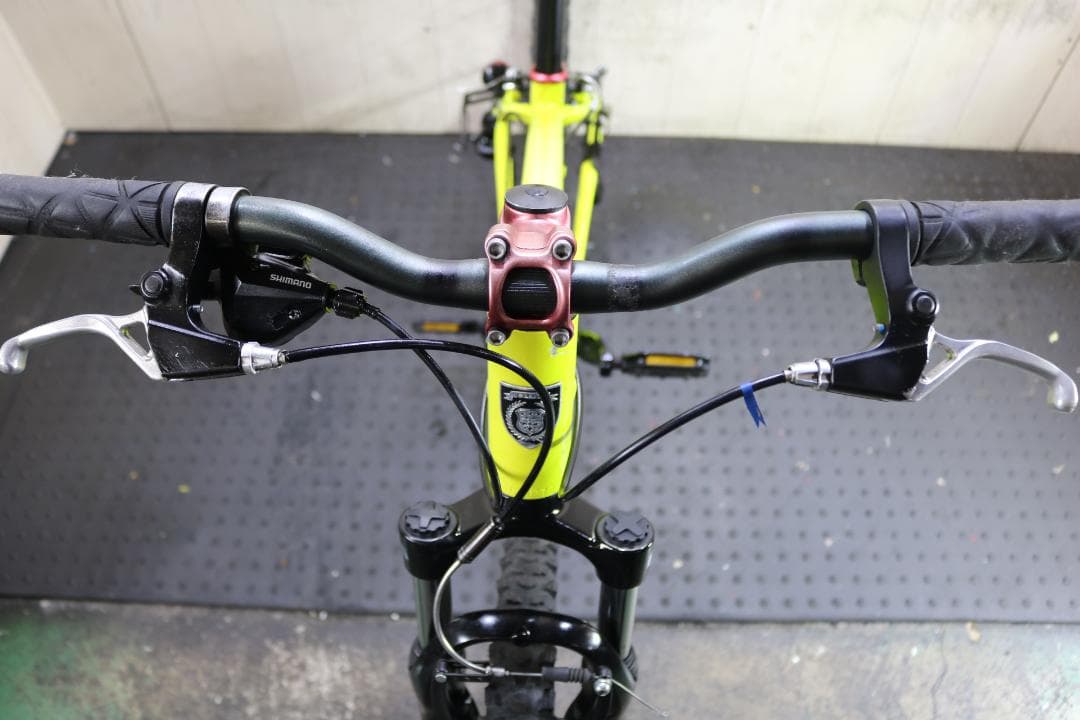 レユニオン AURA オーラ 26型 アルミ シマノ8速 370mm MTB