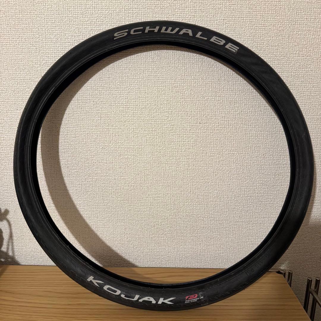 シュワルベ コジャック 18×1.25 355 2本 & 新品チューブ2個セット