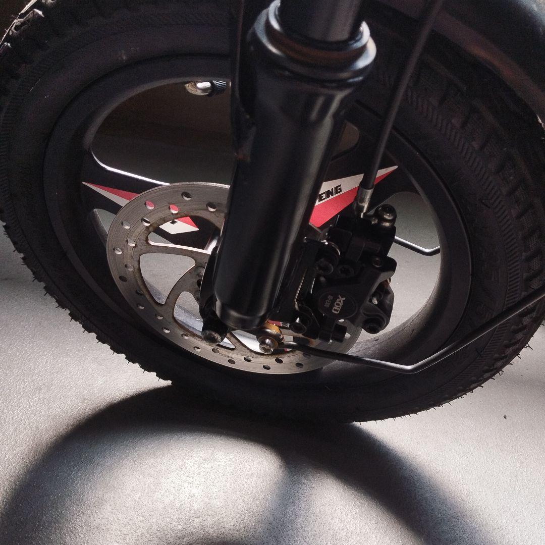モペット電動自転車 折りたたみ式 ブラック　ジャンク　京都、大阪直接引き取り