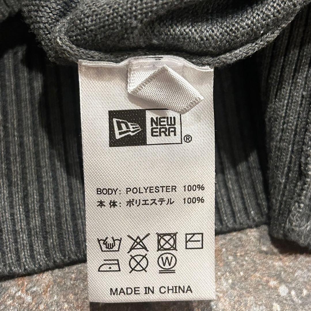 new era ニューエラ ゴルフ ニット セーター ロゴ　サイズXL グレー