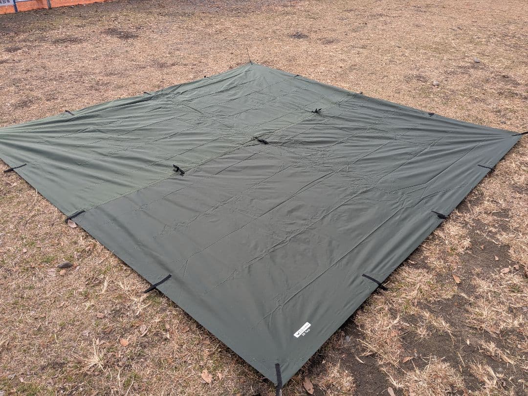 DD Tarp　3×3m　フォレストグリーン　DDタープ