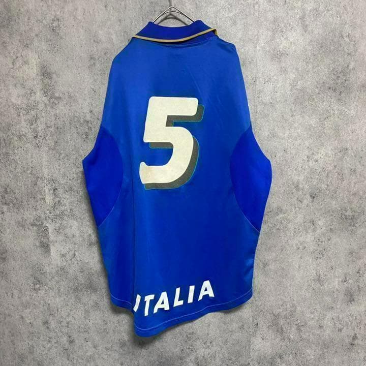 イタリア代表　96-97/H ユニフォーム　ナイキ　メンズL サッカー　古着