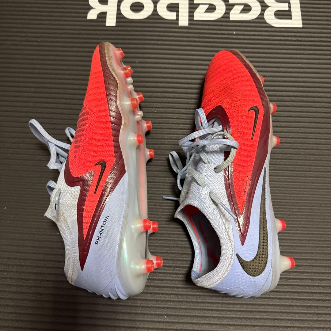 Nike Phantom サッカーシューズ レッド/グレー