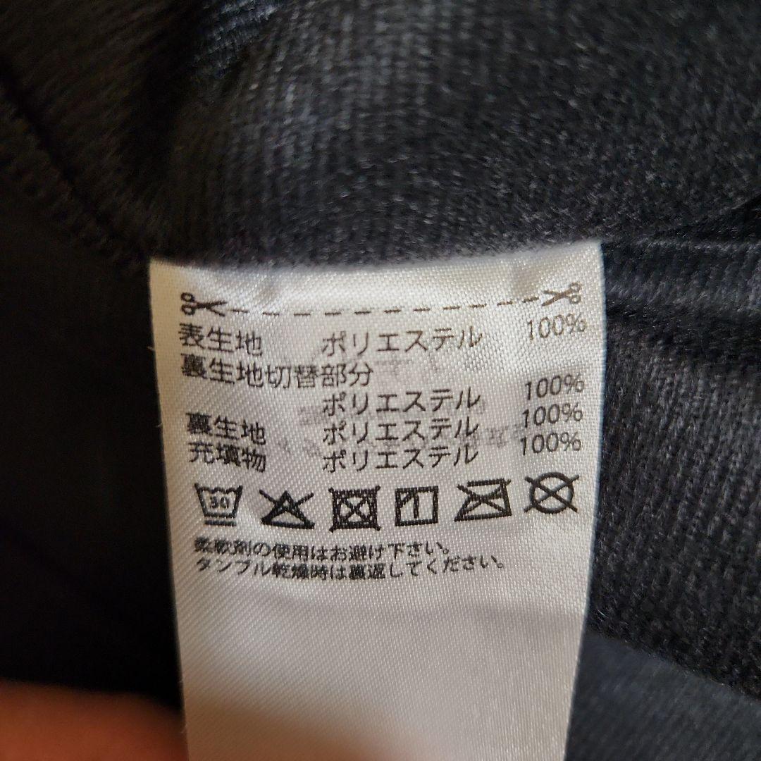 新品★adidas アディダス　黒　ベンチコート　ロング　 LLLブラック　防寒