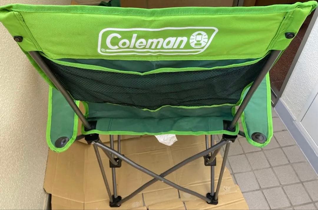 【美品】Coleman コールマン イージーリフトチェアST（グリーン）