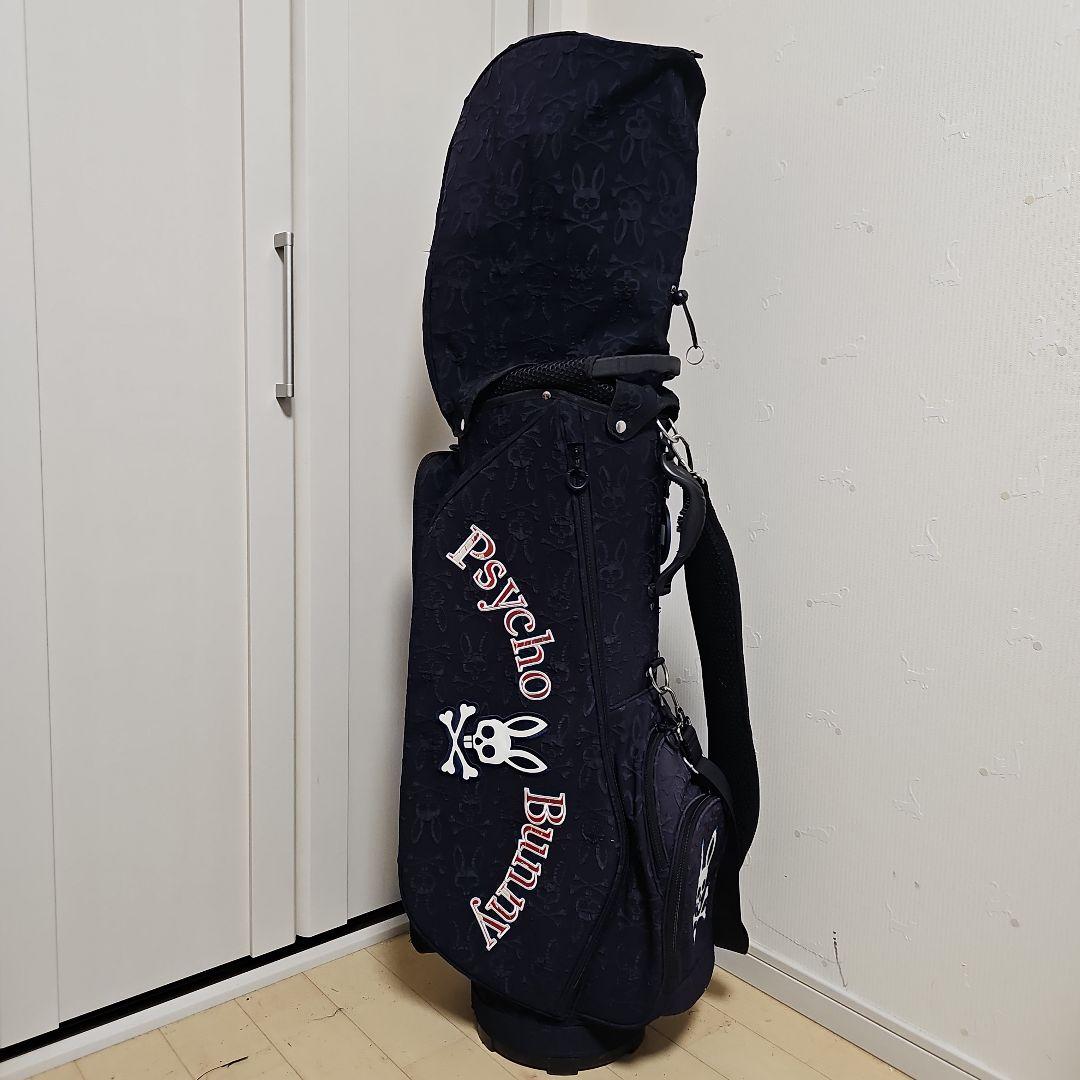 Psycho Bunny ゴルフバッグ ネイビー　中古品