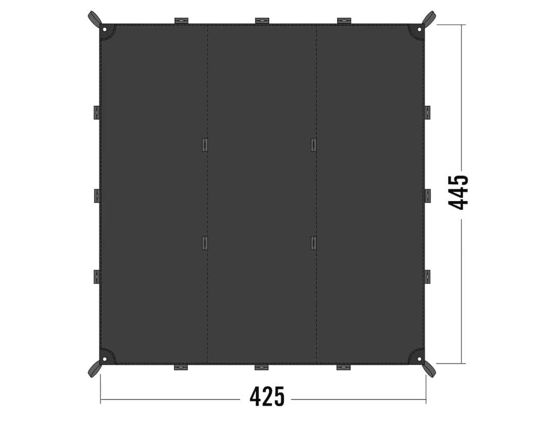 TATONKA TARP 1 TC ブラック 日本限定カラー タトンカ タープ