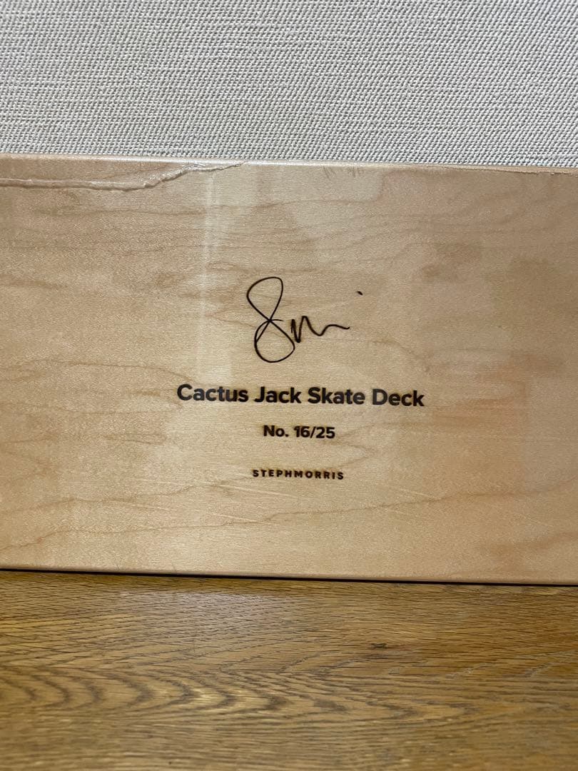 スケートボード Steph f Morris Cactus Jack Air Jordan 1