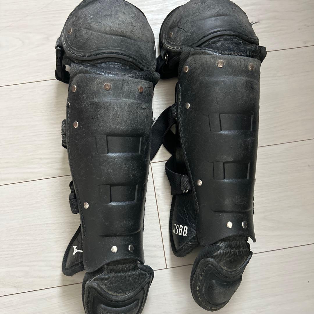 少年軟式用　キャッチャー防具4点セット