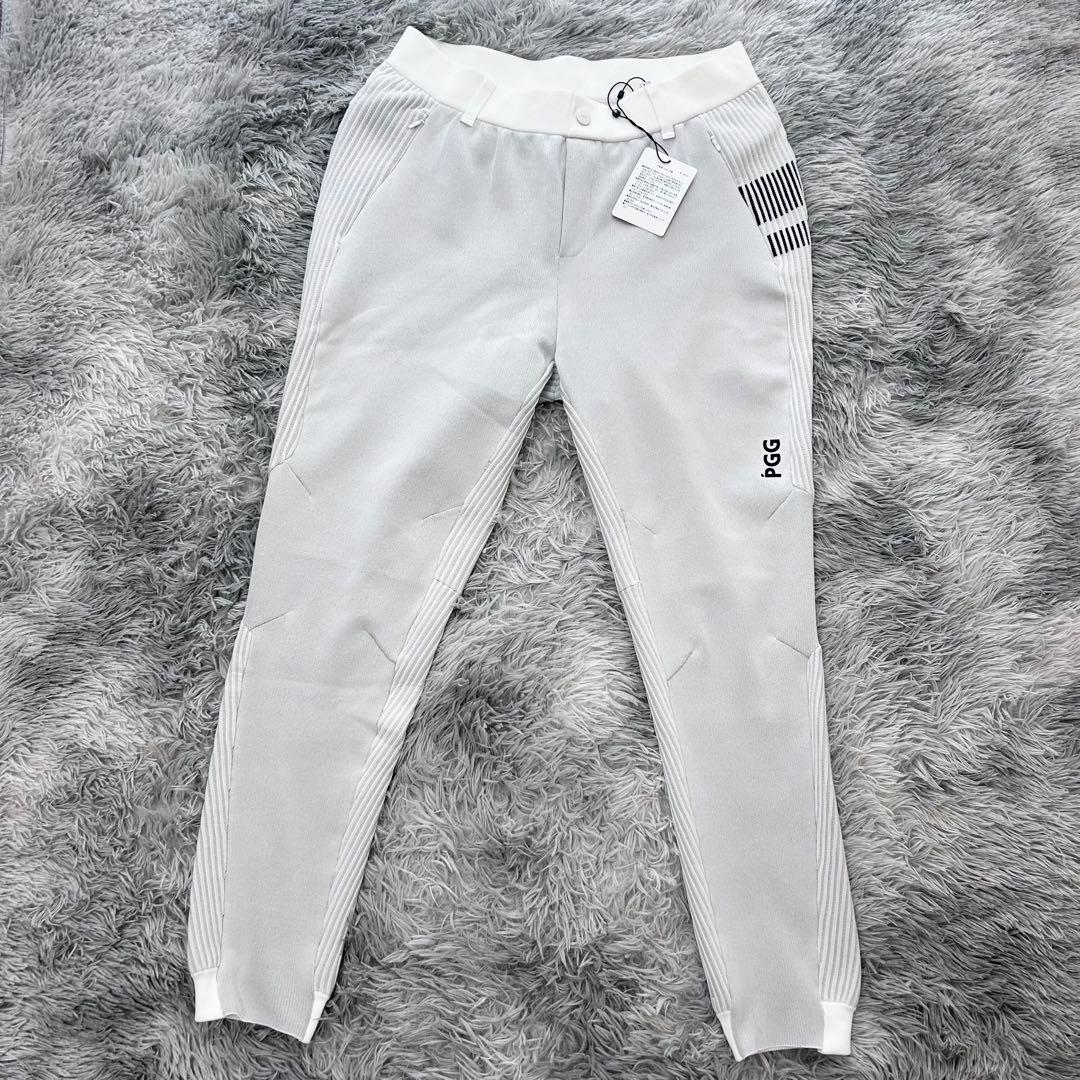 新品　PGG パーリーゲイツ　パンツ　ストレッチ　ウエストゴム　ジョガー　5