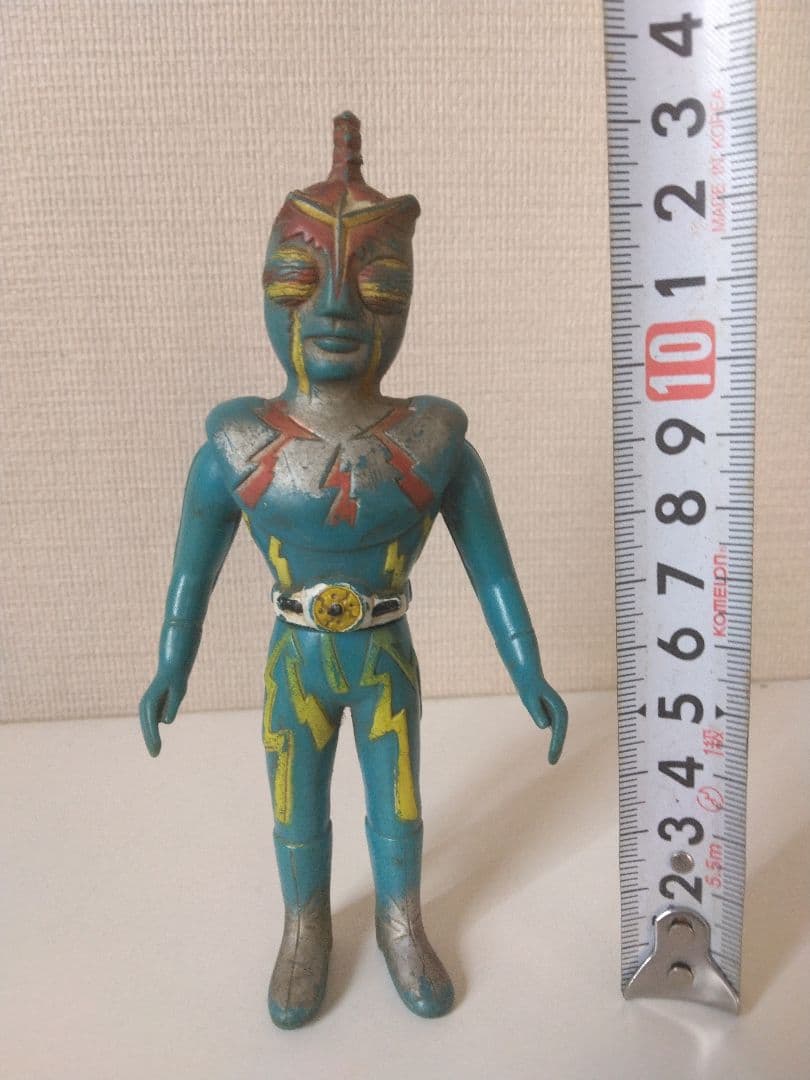 イナズマン　ソフビ　当時物