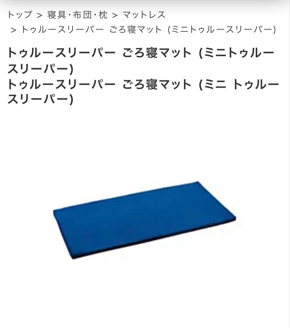 ミニトゥルースリーパー　ごろ寝マット 2枚