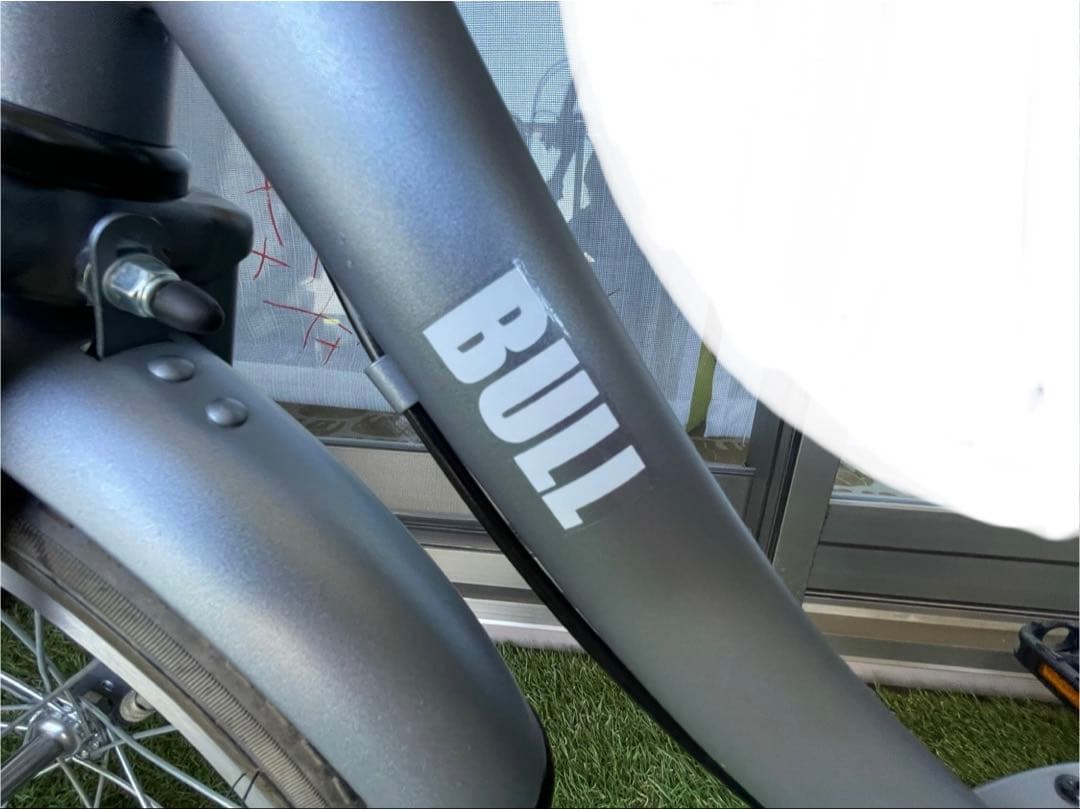 ウェルビー 18インチ 子供用自転車 美品　グレー