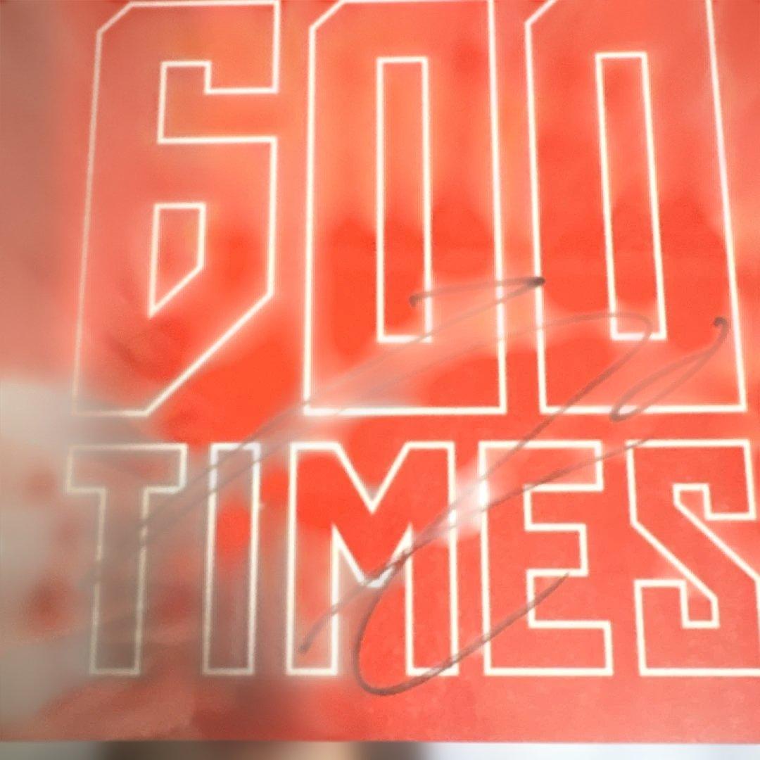 Yuki Togashi 600 TIMES 記念ファングッズ