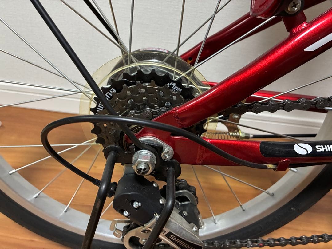 【着払い】Coleman Hunter 折りたたみ自転車 レッド