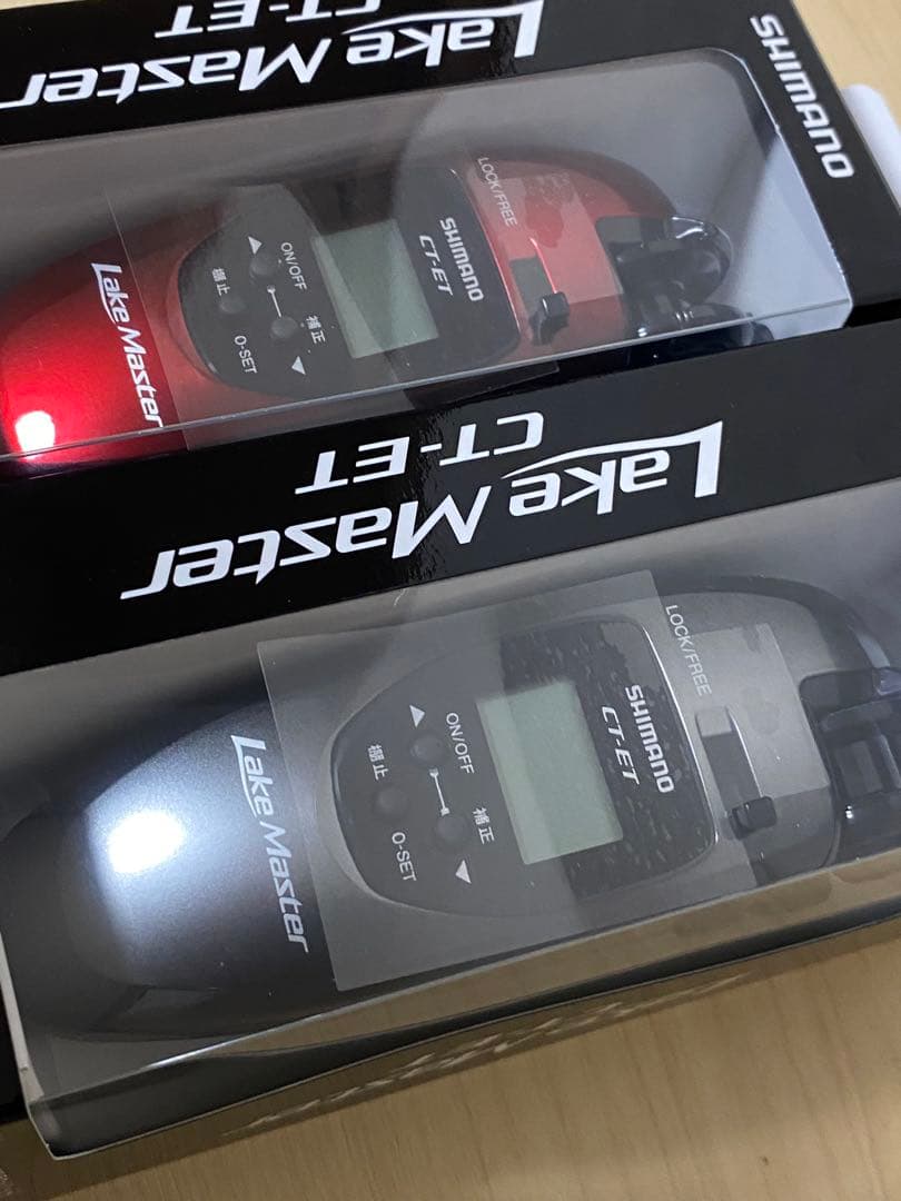 レイクマスターct-et 24 RED BLACK silver BLACk