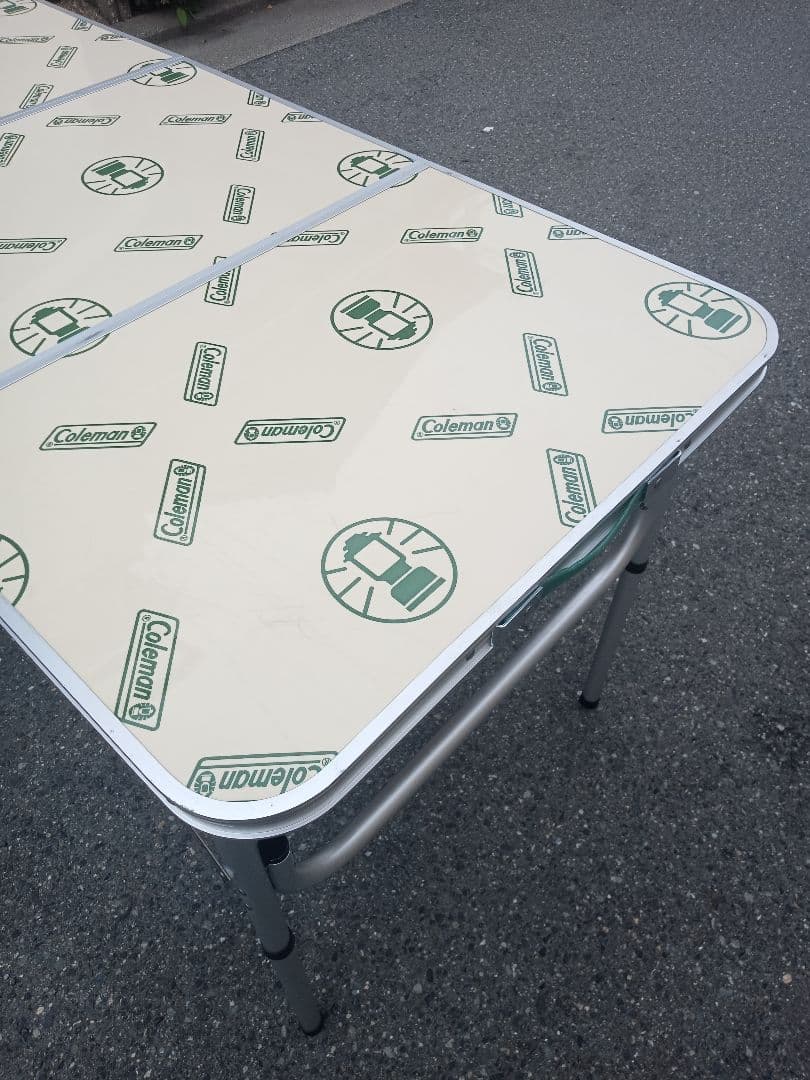 【Coleman】三折テーブル 美品