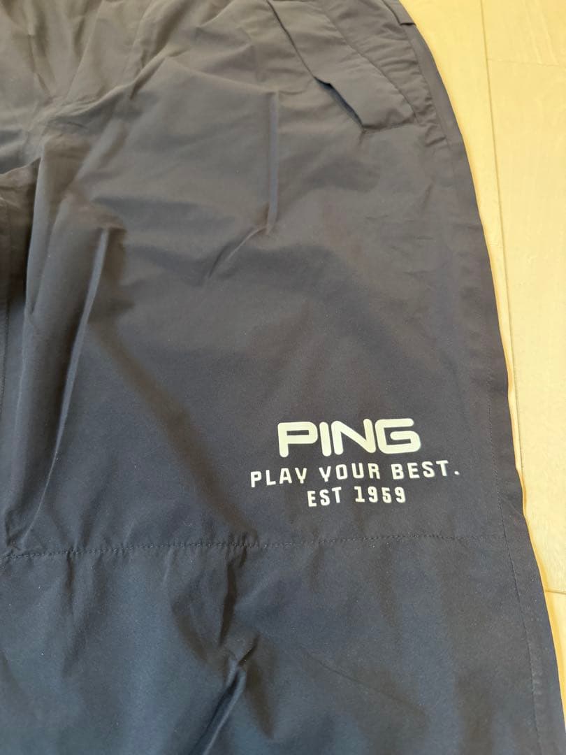 PING ダーミザクスレインウェア　トップ＆ボトムセット ＜GOLD＞