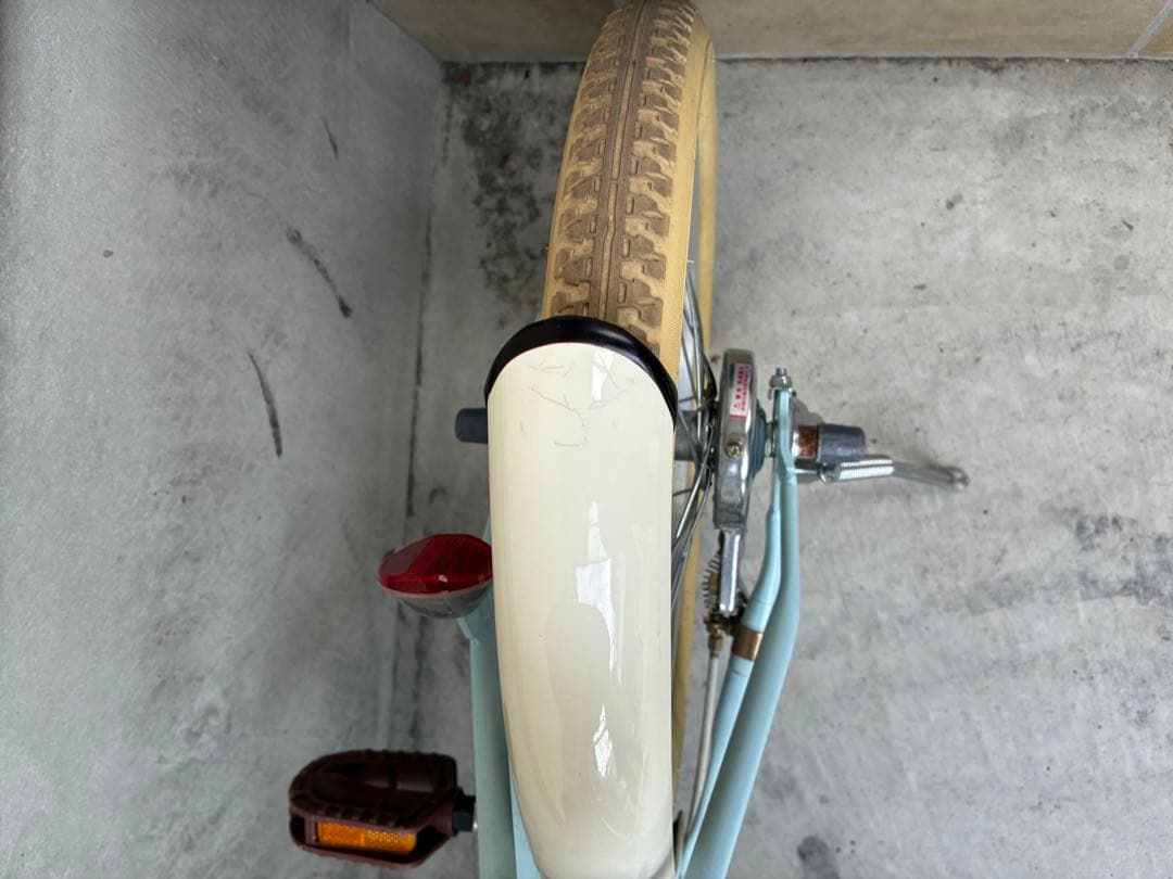 子供用自転車 水色 バスケット付き　16インチ