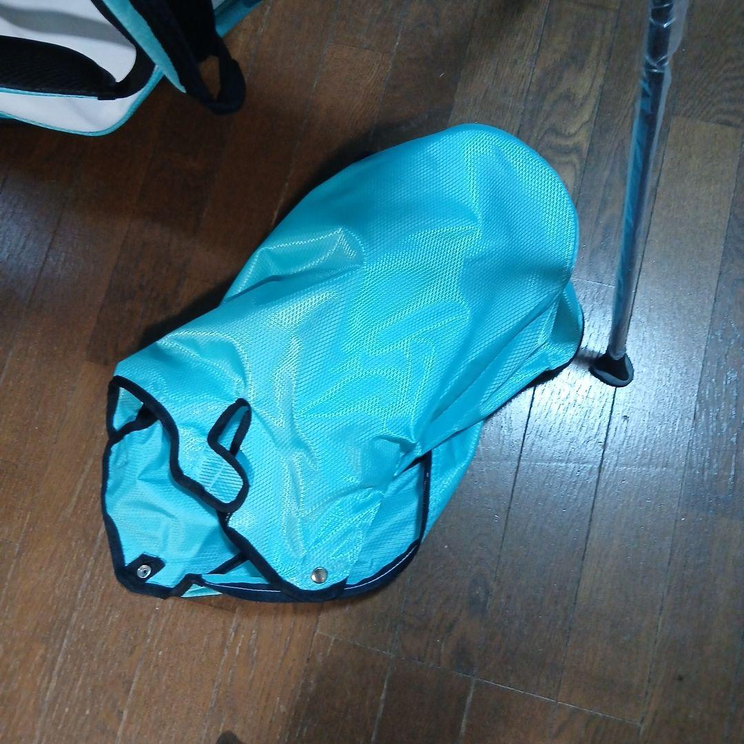 ターコイズスタンド ゴルフバッグ　新品