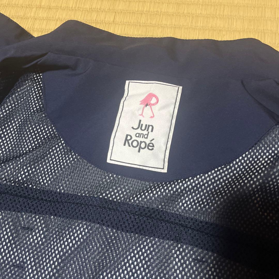 jun and rope レインウェア　Mサイズ ネイビー