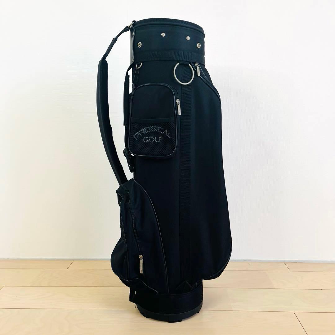 美品　PROGICAL キャディバッグ　ブラック　送料込み
