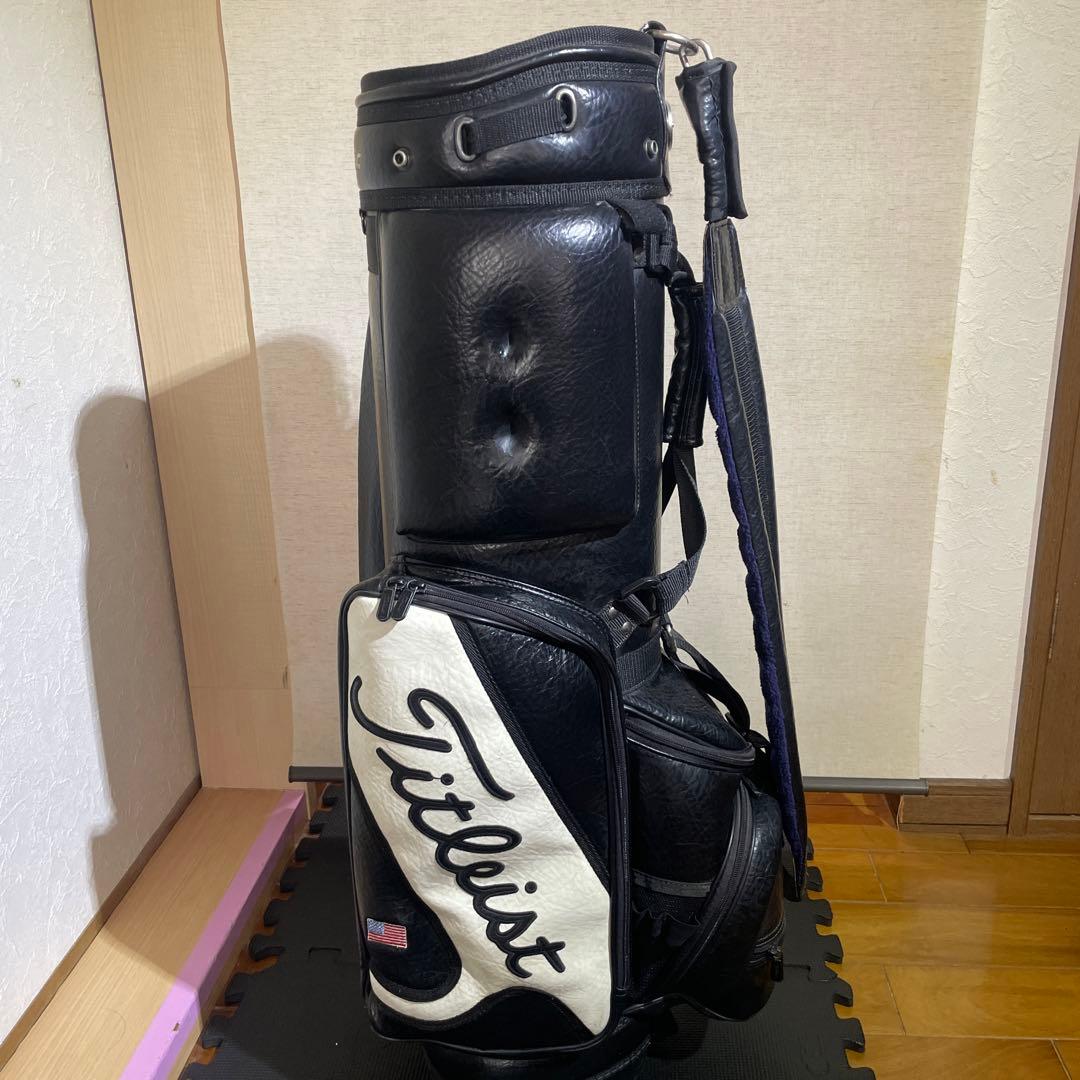 Titleist キャディバッグ ブラック/ホワイト
