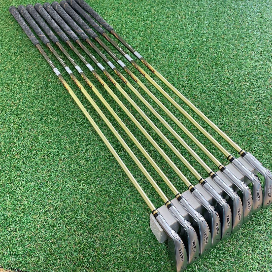 美品　HONMA BERES MG700 9本セット　ホンマ ベレス　R 2星