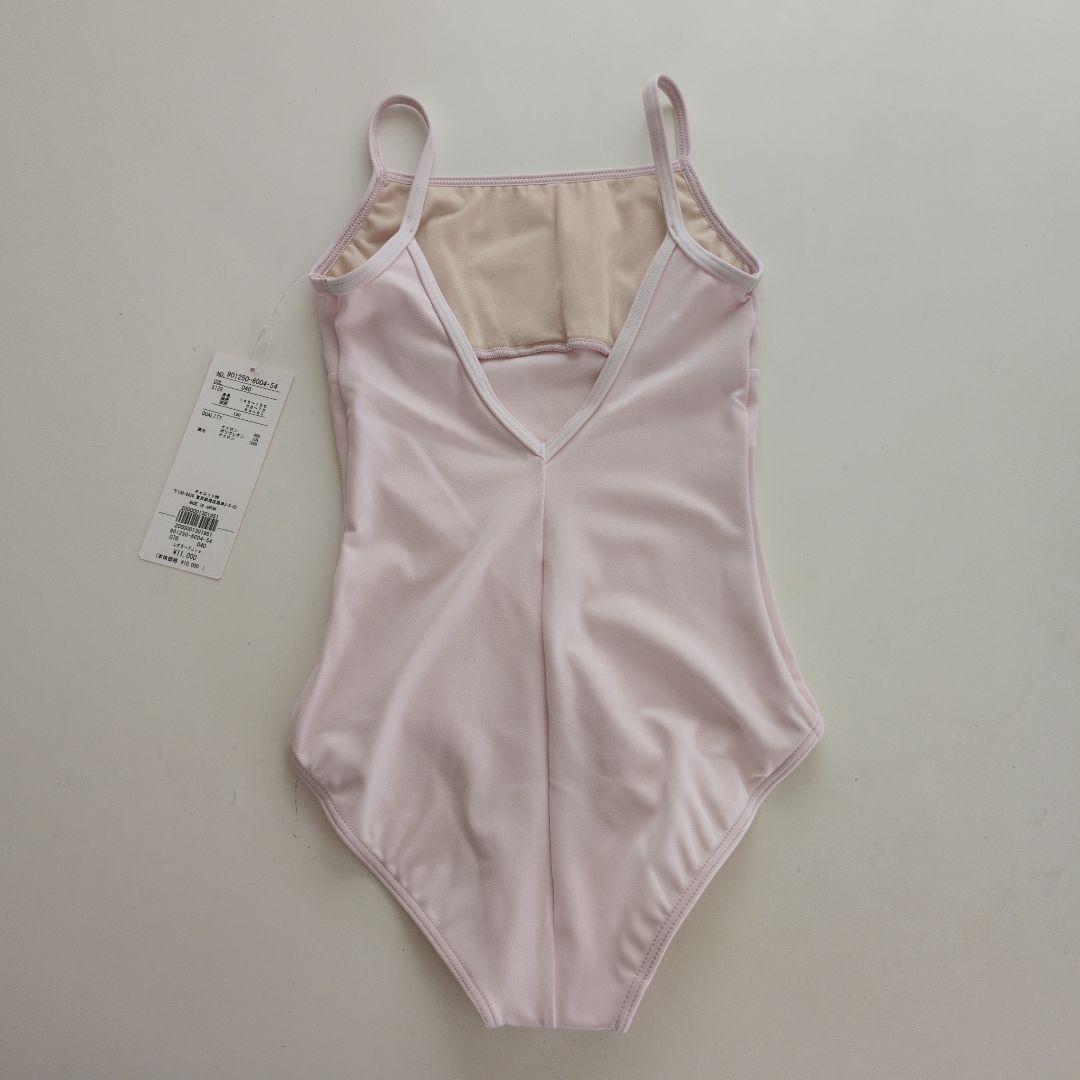 Chacottレオタード ピンク150J 新品タグ付き