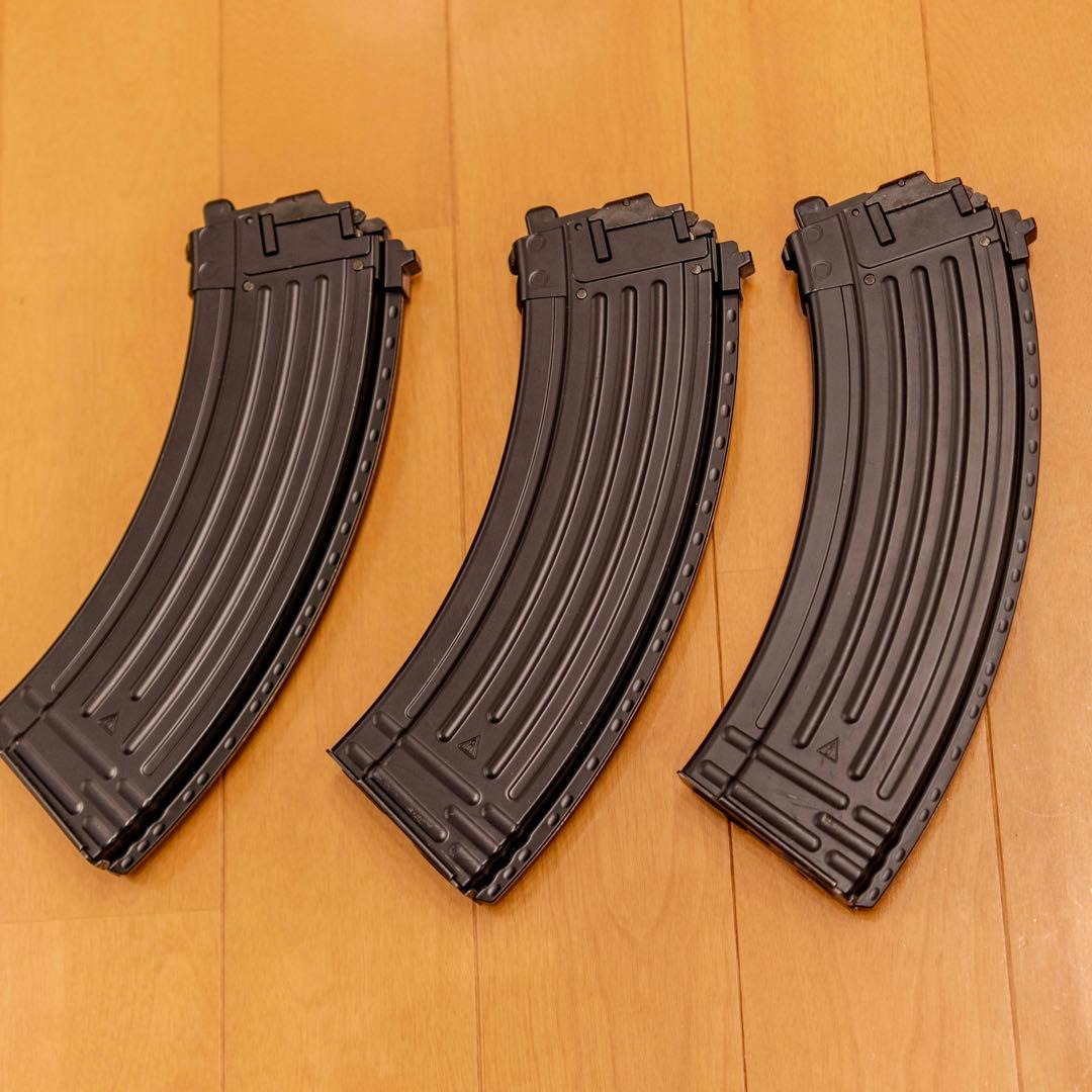 東京マルイ AKM ガスブロ ガスガン マガジン×4