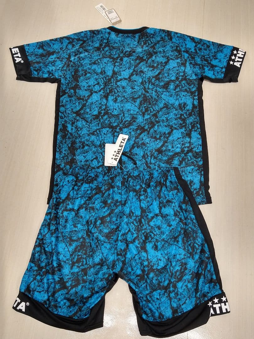 ATHLETA セット 上下サイズ O XL　ブルー